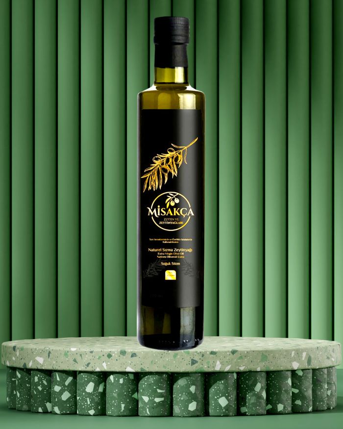 500 ML Cam Şişe Natürel Sızma Zeytinyağı